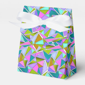 Multicolored bright neon geometric pattern  presentaskar