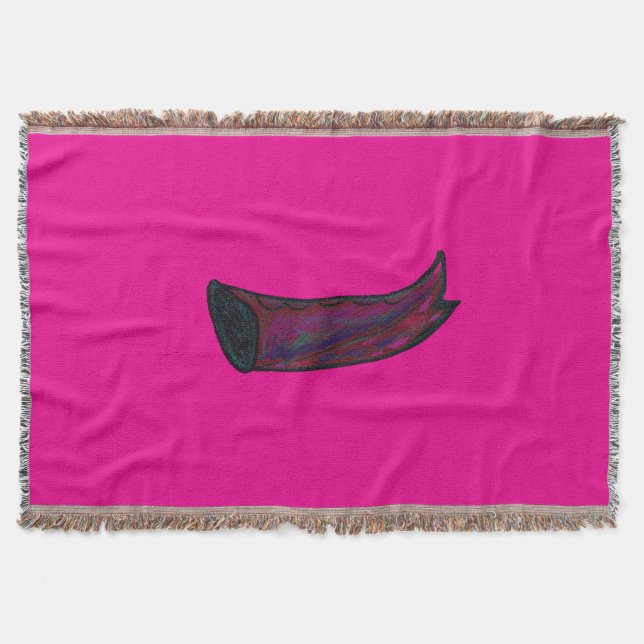 Multicolored Fishtail  Filt (Framsidan)