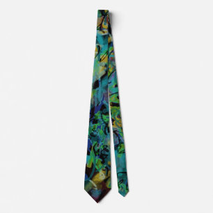 Multicolored Scribbled Abstract Art Slips