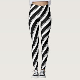 Multicolored Stripes Leggings
