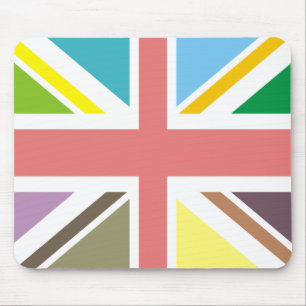 Multicolour facklig jack Mousepad Musmatta