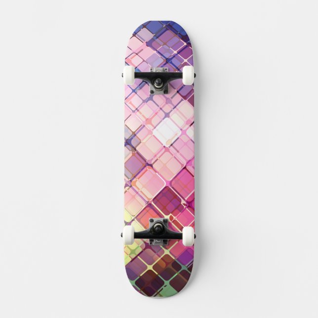 Multifärgad 1-9 Skateboard-alternativ Skateboard Bräda 21,5 Cm (Framsida)