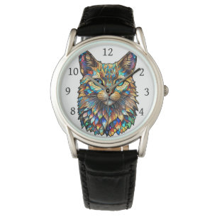 Multifärgad av rostat glas, mosaiskt, 760 armbandsur