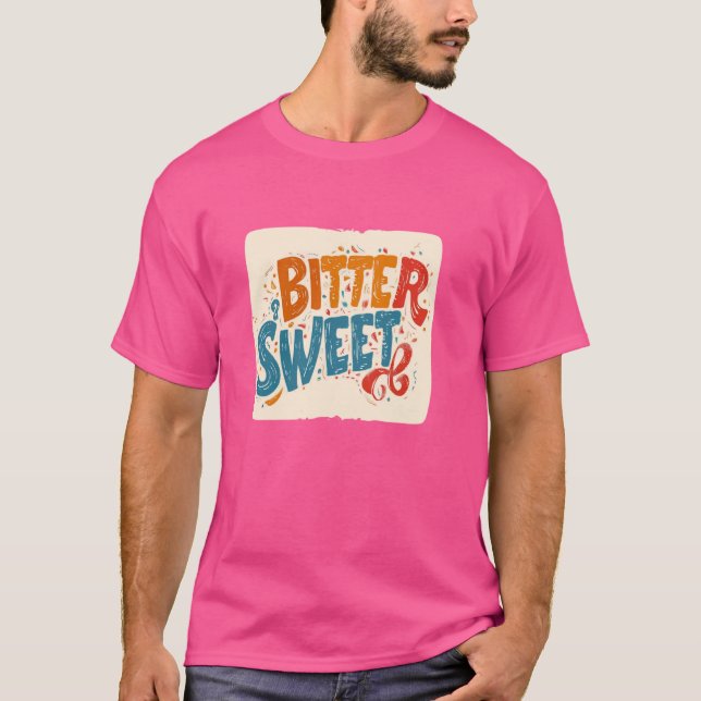 Multifärgad Bitter Sweet Costume T Shirt (Framsida)
