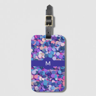 Multifärgad Confetti Bagagebricka