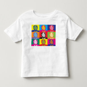 Multifärgad Donald Trump Tee