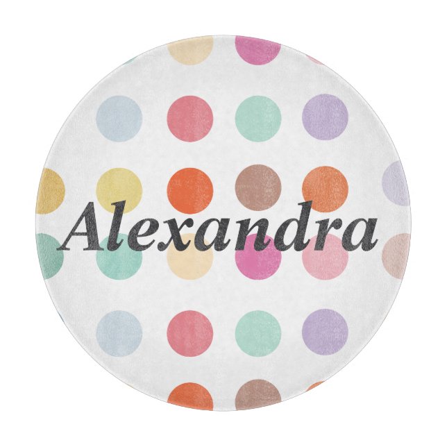 Multifärgad Dots Mönster (Framsidan)