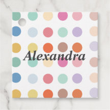 Multifärgad Dots Mönster