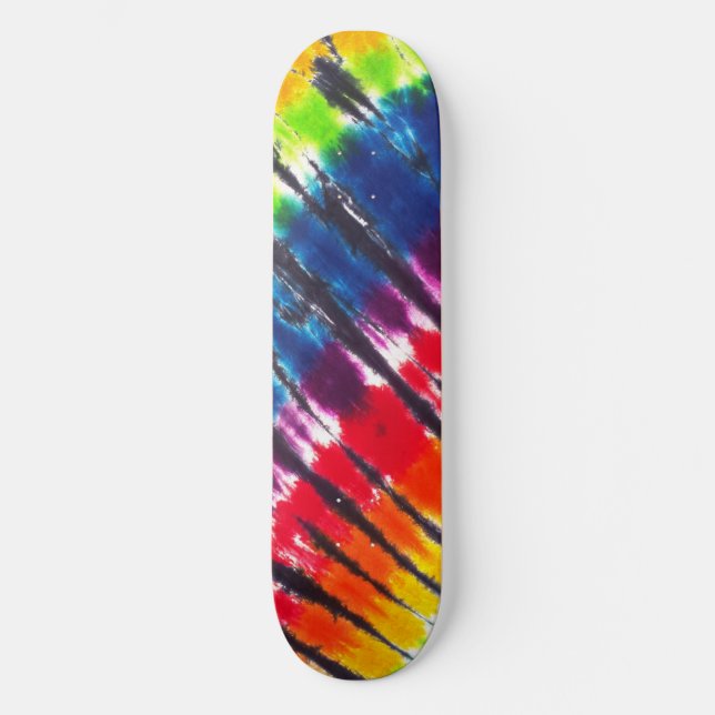 Multifärgad - färgämne skateboard bräda 21,5 cm (Framsida)