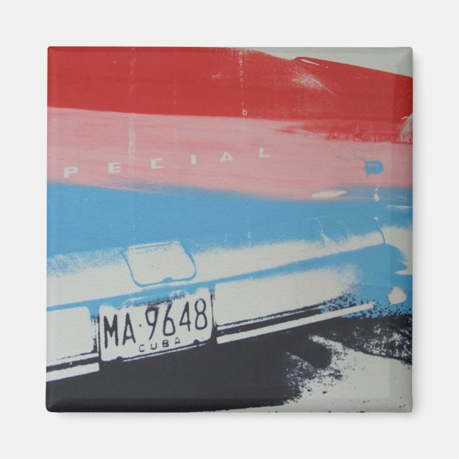 Multifärgad fender magnet (Framsidan)