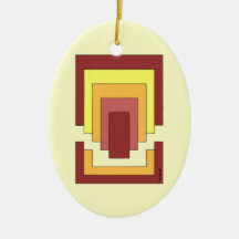 Multifärgad för rektangulär Abstrakt (70:s Stil)