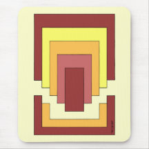 Multifärgad för rektangulär Abstrakt (70:s Stil)