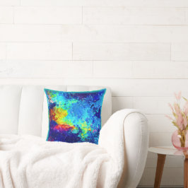 Multifärgad Galaxy-design. Köp nu Kudde
