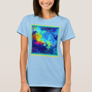 Multifärgad Galaxy-design. Köp nu T Shirt