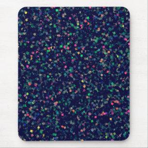 Multifärgad Glitter Confetti Musmatta