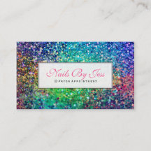 Multifärgad Glitter Struktur