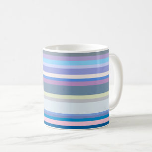 Multifärgad Grönt/Grått/iger/Rosa/Lila/blå Kaffemugg
