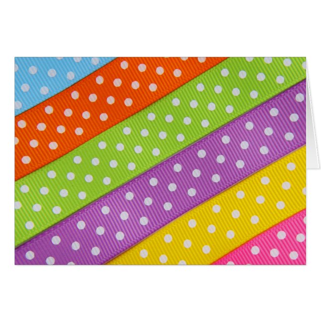 Multifärgad Hälsningskort (Framsidan Horizontal)
