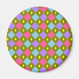 Multifärgad Honeycomb Skapar ditt eget magnet