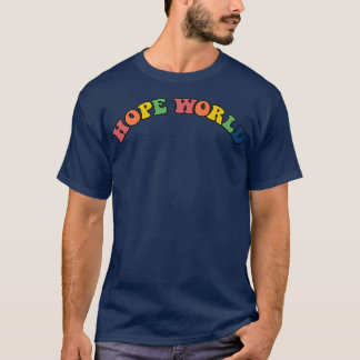 Multifärgad Hope World Hobicore, Hobi T Shirt