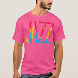 Multifärgad Jazz T Shirt