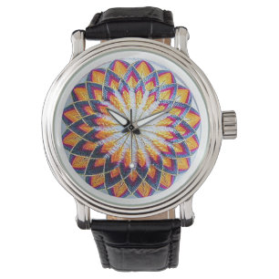Multifärgad Kiku Temari Watch Armbandsur