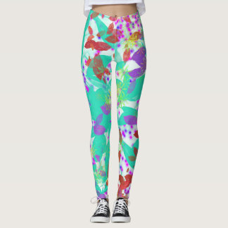 Multifärgad Leggings