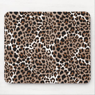 MultiFärgad Leopard Print Mousepad Musmatta