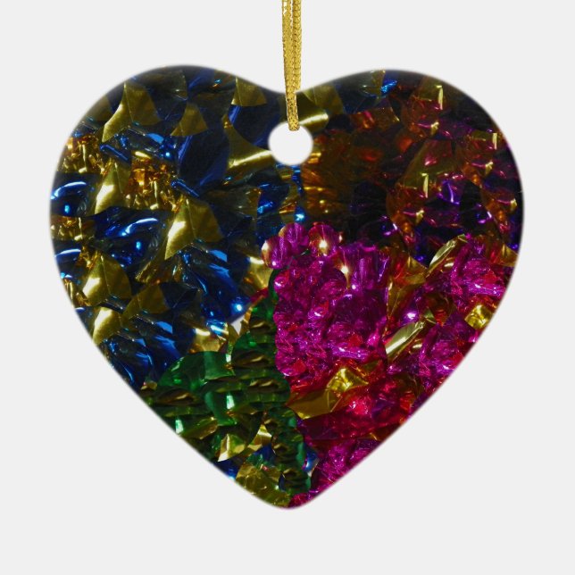 Multifärgad Mix Heart Ornament (Framsidan)