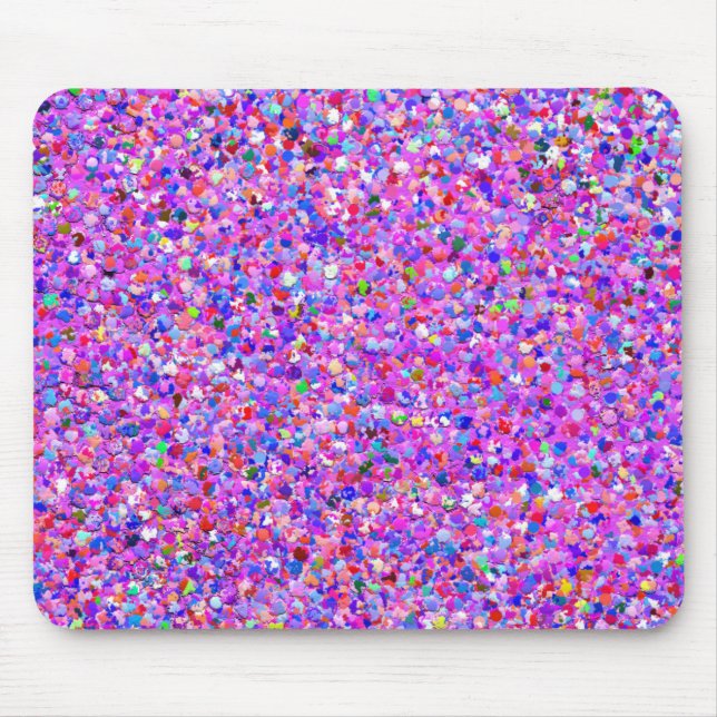 Multifärgad Mosaic Modern Grit Glitter #8 Musmatta (Framsidan)