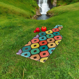 Multifärgad Ogee Mönster