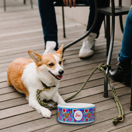 Multifärgad, ögonglobskollage, färgad