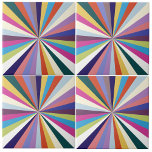 Multifärgad Rays, sommartid Kakelplatta<br><div class="desc">Färgfläckar</div>