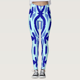 Multifärgad sömlös mönster "Ratti_Kreativ_Arts" Leggings