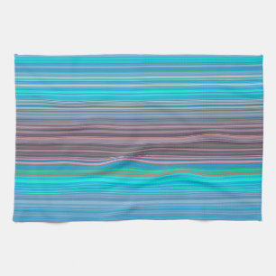 Multifärgad stripe Mönster Kökshandduk