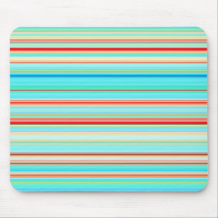 Multifärgad stripe Mönster Musmatta