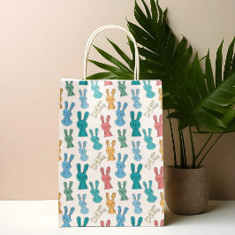 Multifärgad Tecknad för kanin