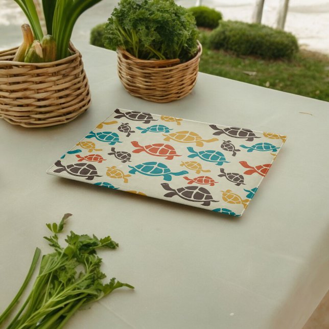 Multifärgad Tortoise (Chopping Board)