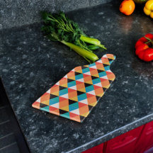 Multifärgad Triangle Mönster