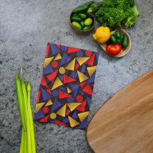 Multifärgad Triangle Mönster
