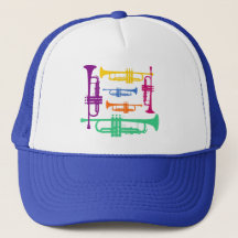 Multifärgad Trumpet Music Instrument Baseball