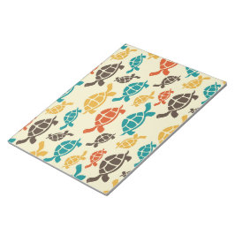 Multifärgad Turtle Anteckningsblock