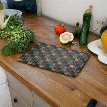 Multifärgad Uggla Mönster