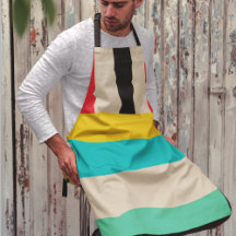 Multifärgad Vågrät Lodrät Rand