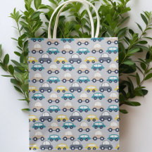 Multifärgad Vintage bilar Tecknad