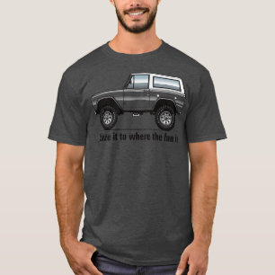 Multifärgad vit överkant t shirt