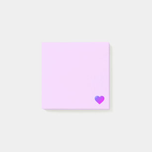 MultifärgadEmoji hjärta Post-it Block