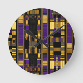 Multifärgaden för det afrikanska kulturarvet i Lyx Rund Klocka