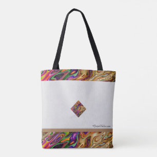 Multifärgaden Gospel Scripture Tote Tygkasse