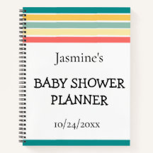 Multifärgaden Låt oss Hämta Beachy Baby Shower